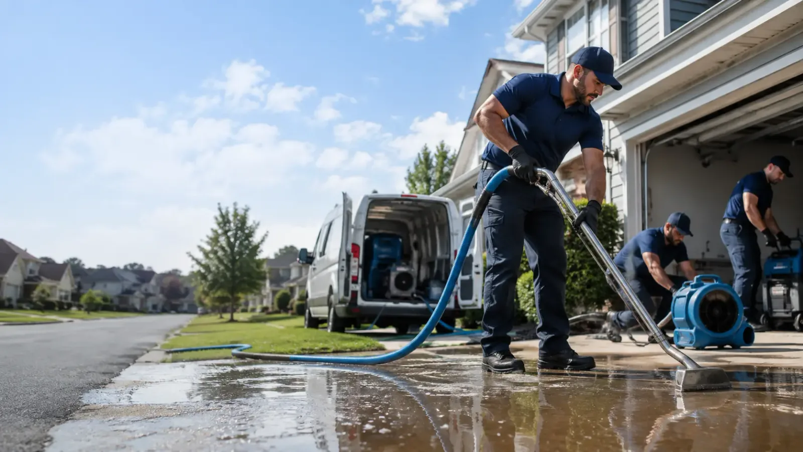 Flood Damage Restoration in Hallam, NE